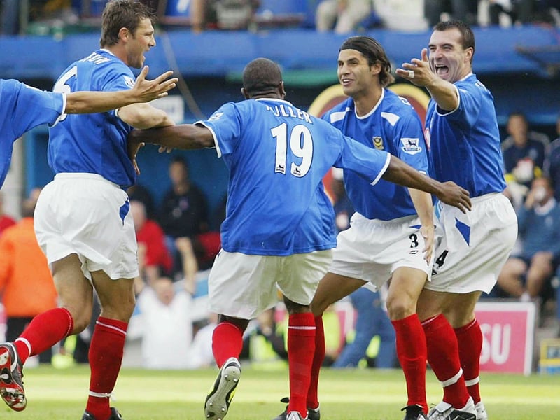 The popular central defender made 125 appearances and scored three goals during four memorable years on the south coast. He was sold to Fulham in 2007 for just £1m. @pompeytess confessed: 'Dejan Stefanovic to Fulham was the first one to make me cry.'