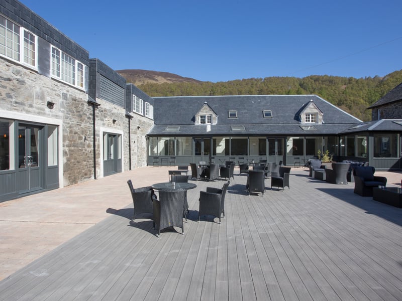 Guests can enjoy themselves in the quiet spot