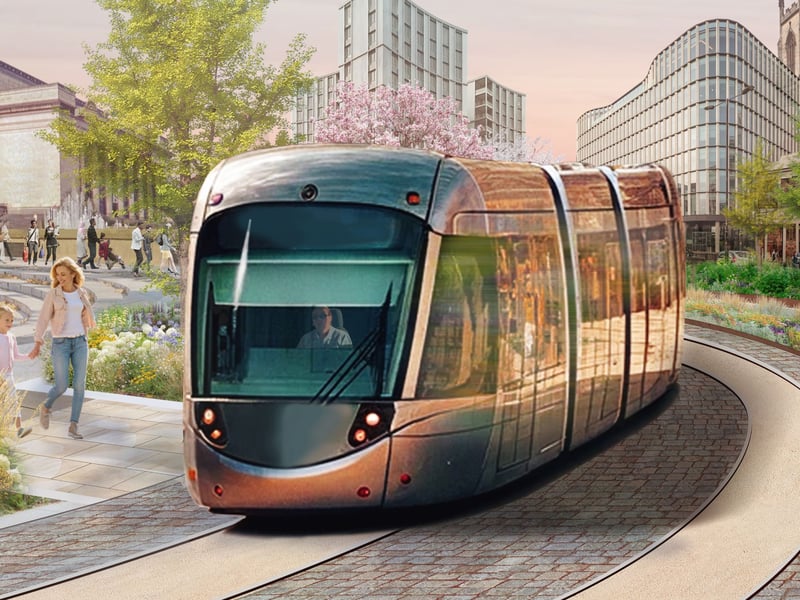 Consultation work on phase one of West Yorkshire’s proposed mass transit scheme, which aims to connect St James’ Hospital with the White Rose Shopping Centre, as well as Leeds and Bradford will continue in 2025.