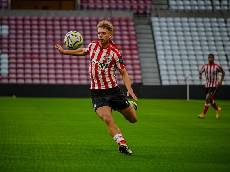 The young winger netted two goals against Stoke City earlier this season before suffering an injury.