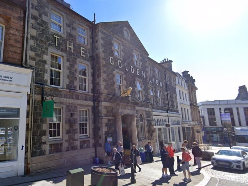 Located in the heart of historic Stirling, The Golden Lion is a landmark in the city, occupying a building that dates back to the late 18th century. It has 66 en-suite bedrooms, a bar and restaurant, a grand ballroom and five meeting rooms. It's on the market for £3.25 million.