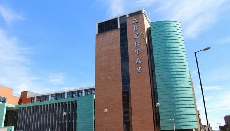 Dundee's Abertay University has ranked ninth overall for Scottish institutions on The Guardian's league table. The Dundee-based university ranked in 79th position overall, up five spots on last year, and achieved a score of 53.5 out of 100