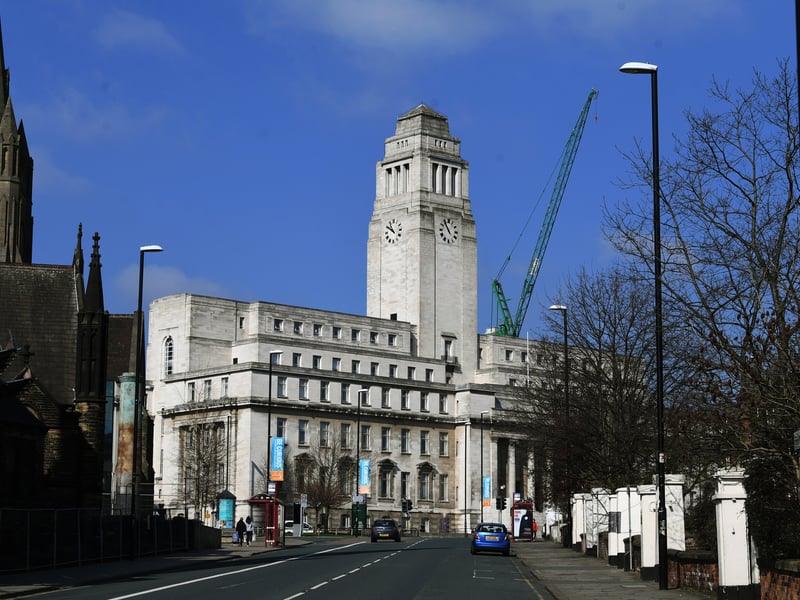 Next up was West Yorkshire’s University of Leeds. It ranked 28th overall this year, up from 37th last year.
The Guardian gave it an overall score of 62 out of 100. It had a rating of 85.4 for students satisfied with their teaching, and 84% of recent graduates were either employed or in further study after 15 months.