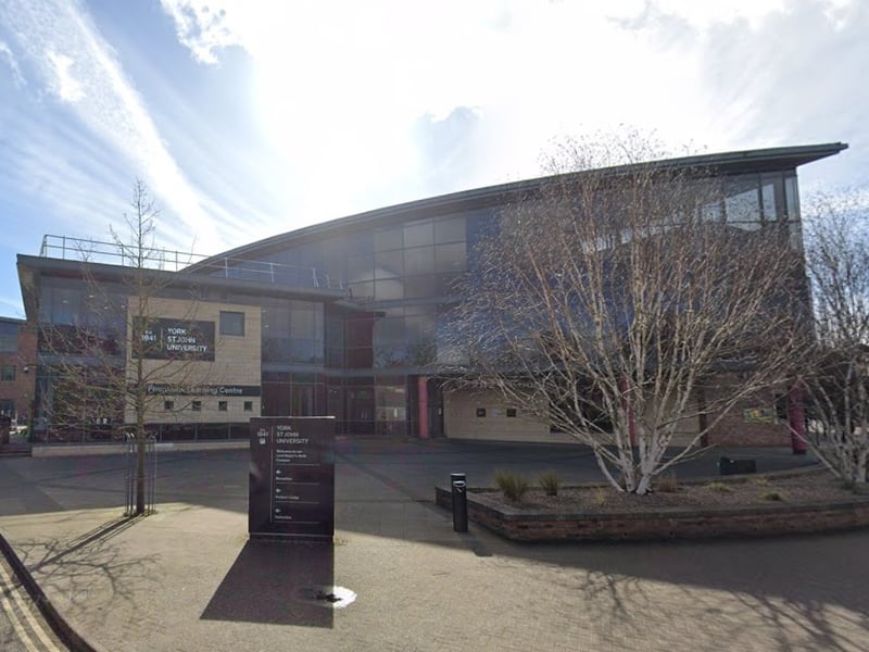 Back up to North Yorkshire, York-based St John rounds out the region’s institutions included in this year’s ranking. It came in 115th overall this year, down from 96th last year.
The Guardian gave it an overall score of 39.7 out of 100. It had a rating of 87.4 for students satisfied with their teaching, and 72% of recent graduates were either employed or in further study after 15 months.