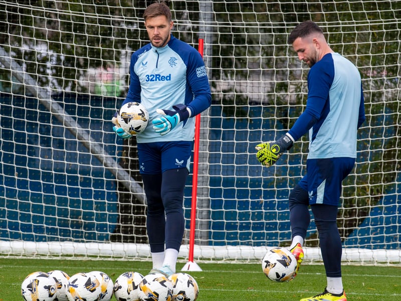 The undisputed number one, Butland starts in the sticks.