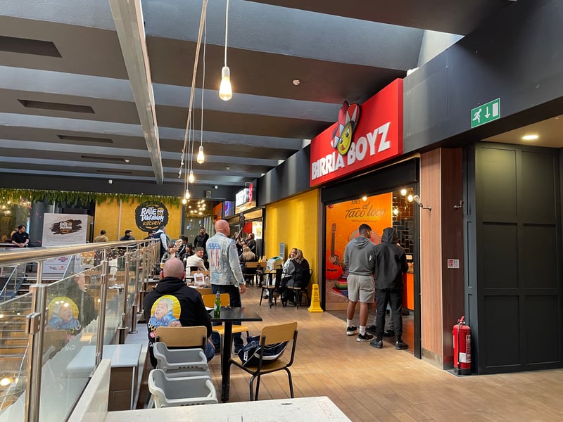 A number of Leeds businesses - including Birria Boyz - can be found at the new food hall in Huddersfield. 