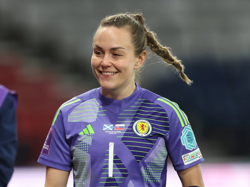 The Glasgow City number one is the highest rated Scottish goalkeeper on the game, with a ranking of 78. Her ratings have remained the same as they did last year.