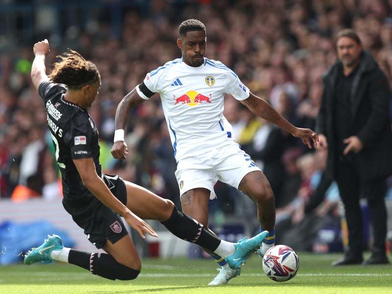 Has seemingly been given much more license to go forward and taking that chance with both hands. Off the mark for assists with an excellent ball for Joel Piroe in the 2-0 win over Hull City.