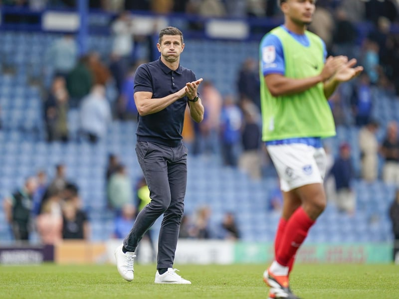 Pompey boss John Mousinho