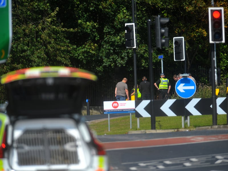 Police thanked members of the public for their patience and understanding.