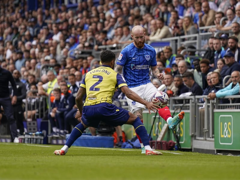 Pompey v West Brom match action