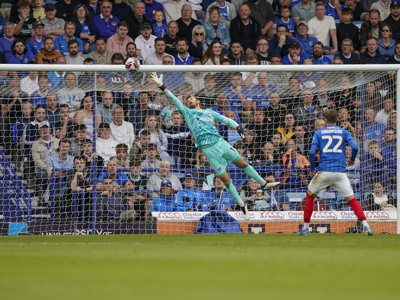 Pompey v West Brom match action