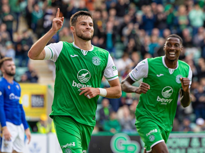 Goals change games. The Ukrainian striker hasn’t been prolific, as yet, scoring only twice in five starts and on substitute appearance. But he looked especially good when Hibs raised the tempo in the second half against Saints. And he influences games in less obvious ways, allowing his team-mates to stay in contests when under pressure by offering an out ball – and disrupting the opposition build-up.