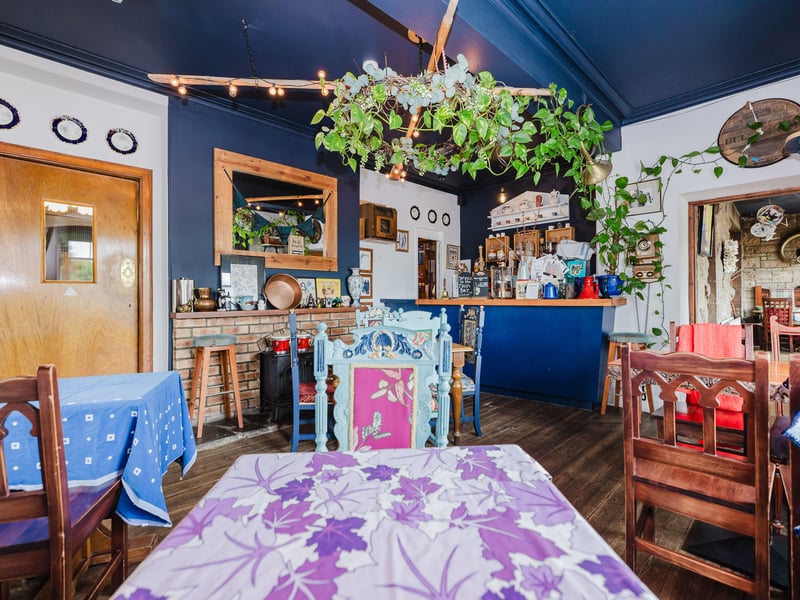 The hotel comes complete with a quirky coffee shop.