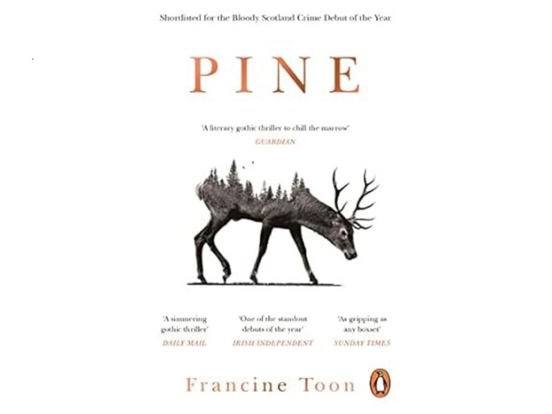 The first debut novel to win the McIlvanney Prize was in 2020 - Francine Toon's atmospheric Pine. "Lauren and her father Niall live alone in the Highlands, in a small village surrounded by pine forest. When a woman stumbles out onto the road one Halloween night, Niall drives her back to their house in his pickup. In the morning, she's gone. In a community where daughters rebel, men quietly rage, and drinking is a means of forgetting, mysteries like these are not out of the ordinary. The trapper found hanging with the dead animals for two weeks. Locked doors and stone circles. The disappearance of Lauren's mother a decade ago. Lauren looks for answers in her tarot cards, hoping she might one day be able to read her father's turbulent mind. Neighbours know more than they let on, but when local teenager Ann-Marie goes missing it's no longer clear who she can trust."