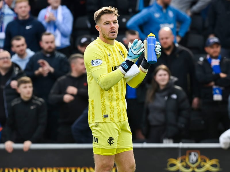 Without doubt one of the best goalkeepers in the division, the Englishman is Rangers' undisputed number one.