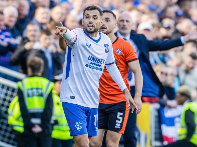 Despite Tom Lawrence's match winning performance against Dundee United, we would place the Albanian as Rangers best option in the number 10 role.
