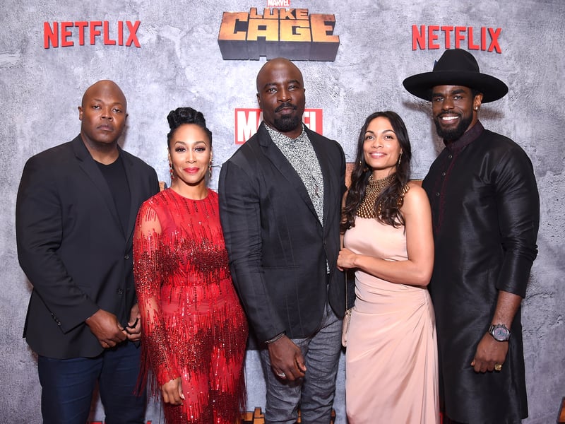 After the character’s introduction in Jessica Jones, the first season of Luke Cage was released in 2016 and ran for two seasons. Played by Mike Colter, the show followed the titular character – a former convict with superhuman strength and unbreakable skin — as he attempts to rebuild his life in Halem. With an average Rotten Tomatoes score of 87% the show was cancelled in 2018. 
