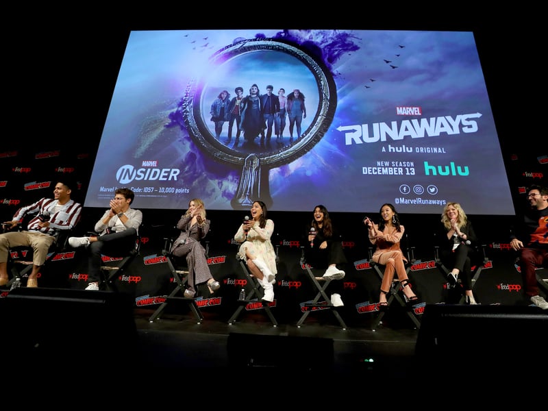 One of two young adult television series which follow the main MCU continuity, while not heavily impacting the wider film timeline, Runaways was released in 2017. It ran for three seasons before being cancelled in 2019. It followed six teens from a variety of backgrounds as they unite against their parents who collectively run an organisation called Pride, and has an average ranking of 84% across Rotten Tomatoes reviews.