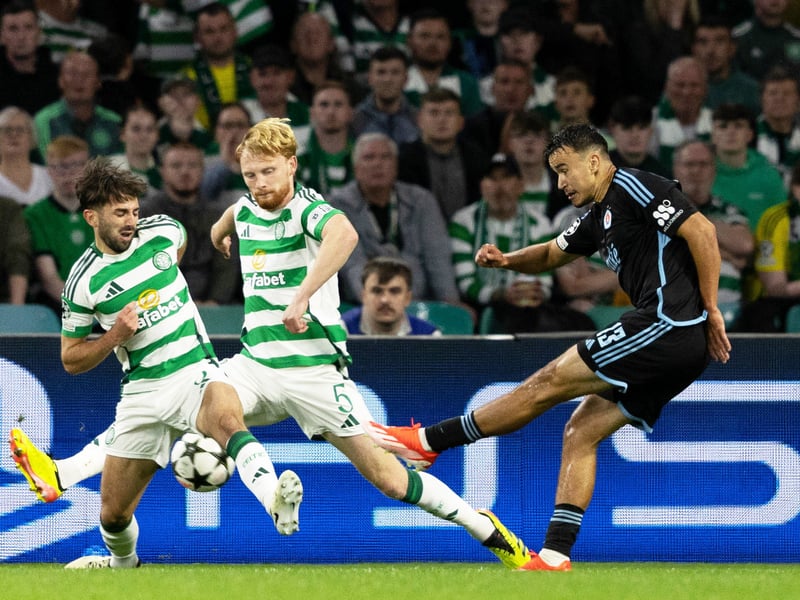 The left-back was tenacious and always willing to support the forward line. Largely solid defensively, with one excellent block early on to deny Strelec, but was at fault for Slovan Bratislava's goal when his sclaff squirted into the sky and allowed Wimmer to execute his strike. 7