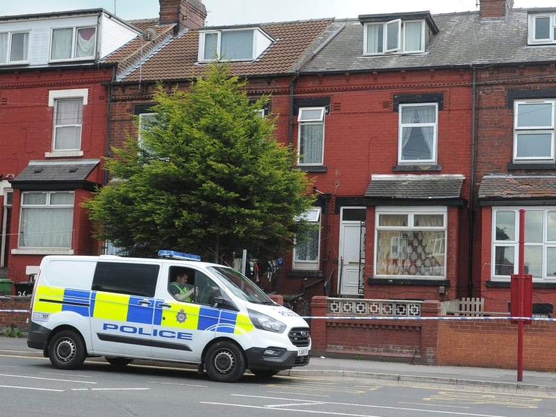 Harehills South recorded 103 burglaries in 2024