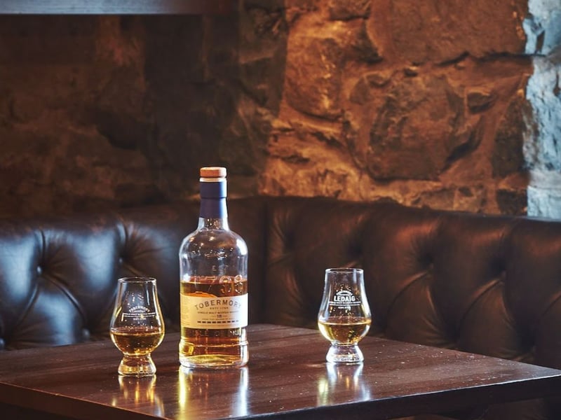 Macgochans is the perfect place to enjoy a wee dram of the local whisky.