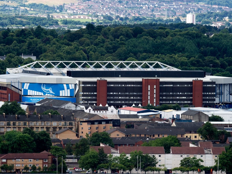 How Ibrox looked during the 2014 Commonwealth Games in Glasgow.