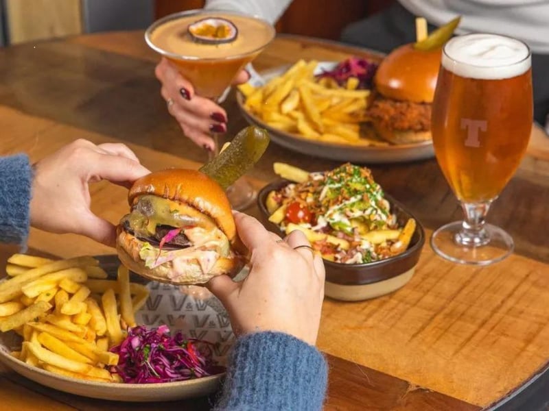 When it comes to food, Vic's burgers are a favourite with regulars.