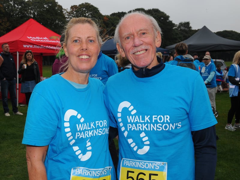 Jill Petyt and dad Keith Hant from Wakefield.
