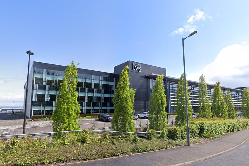 The University of the West of Scotland may have come 4th and last in Scotland when it came to the overall ratings (although it did climb four places in the UK rankings), but it performed fairly well when it came to teaching quality - with 83.2 per cent of students saying they were happy with it.