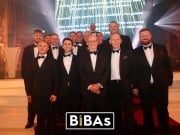 Everyone celebrating at the BIBAs awards hosted at the Blackpool Tower Ballroom.