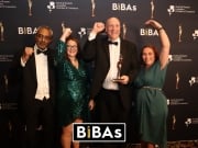 Everyone celebrating the BIBAs Awards hosted at the Blackpool tower ballroom