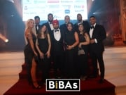 Everyone celebrating at the BIBAs awards hosted at the Blackpool Tower Ballroom.