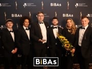 Everyone celebrating the BIBAs Awards hosted at the Blackpool tower ballroom