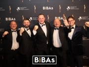Everyone celebrating the BIBAs Awards hosted at the Blackpool tower ballroom