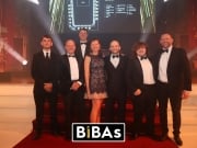 Everyone celebrating at the BIBAs awards hosted at the Blackpool Tower Ballroom.
