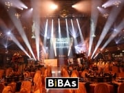 People celebrating the BIBAs Awards 2024