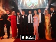 Everyone celebrating the BIBAs Awards hosted at the Blackpool tower ballroom