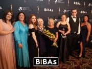 Everyone celebrating the BIBAs Awards hosted at the Blackpool tower ballroom