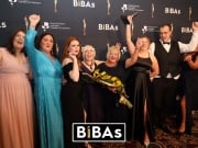 Everyone celebrating the BIBAs Awards hosted at the Blackpool tower ballroom