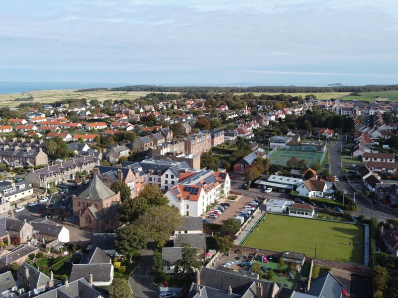 The exclusive East Lothian town of Gullane takes second sport, with an average property price of £504,139 in 2023/24. Sitting on the John Muir Way on the southern shore of the Firth of Forth, the town has become increasingly popular in recent years with commuters who work in Edinburgh.
