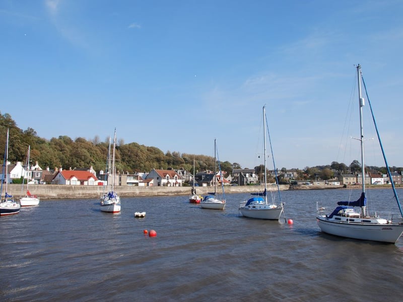 The seaside villages of Limekilns and Charlestown - once again in Fife - have had an average price of £326,033 over the past 12 months. They date back to the 14th century when the majority of residents were involved in fishing.
