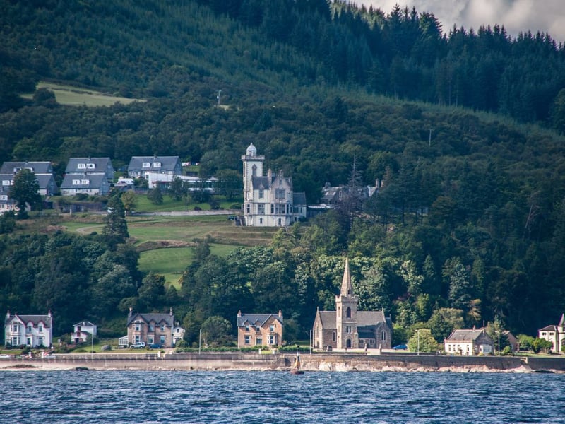 Kilcreggan, on the coast of Argyll and Bute, is the only west coast location to make the list - with an average house price of £324,609. Many wealthy Glaswegians used to have holiday homes here, arriving from the city on the paddle steamers that used to traverse the Firth of Clyde.