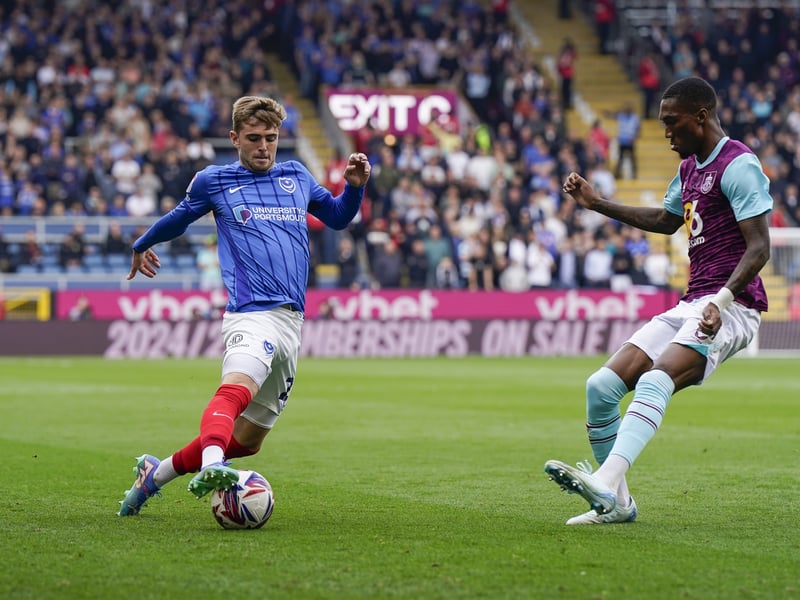 Tenacious from the right-back early on as Pompey were forced on to the back foot in first half, but did little to stem the flow as floodgates opened.