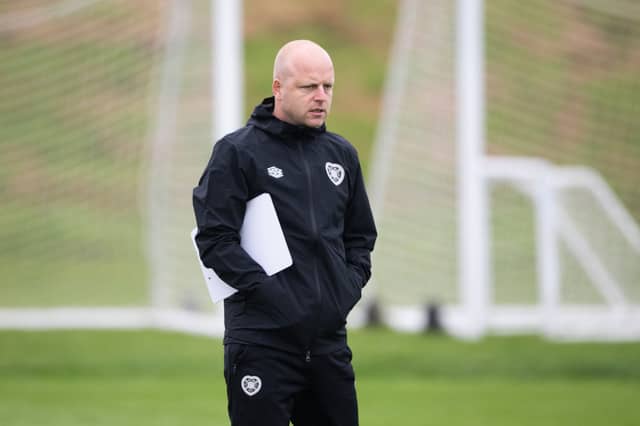 Steven Naismith was sacked as Hearts manager on Sunday.