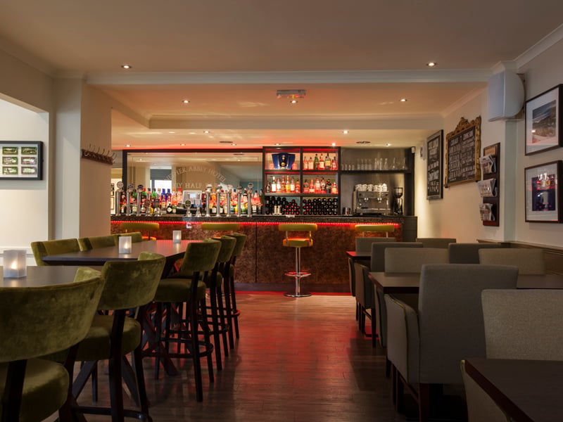 The the popular Fly Half Bar and Restaurant also has a south-facing conservatory and al-fresco terrace