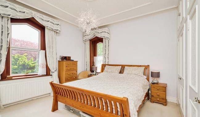 This home comes with seven bedrooms and is in an ideal spot. 