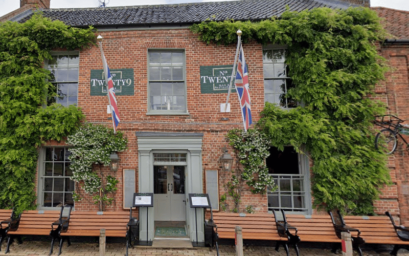 No. Twenty9 Bar and Restaurant in Burnham Market, Norfolk won the Best Pub for Dogs. The pub has its own dog boutique, which is named after the owner’s own four-legged friends, Eric and Dolly.