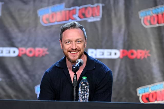 James McAvoy is never short of something interesting to say.