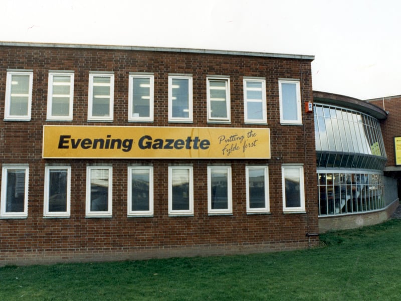 The old Evening Gazette premises in Preston New Road 